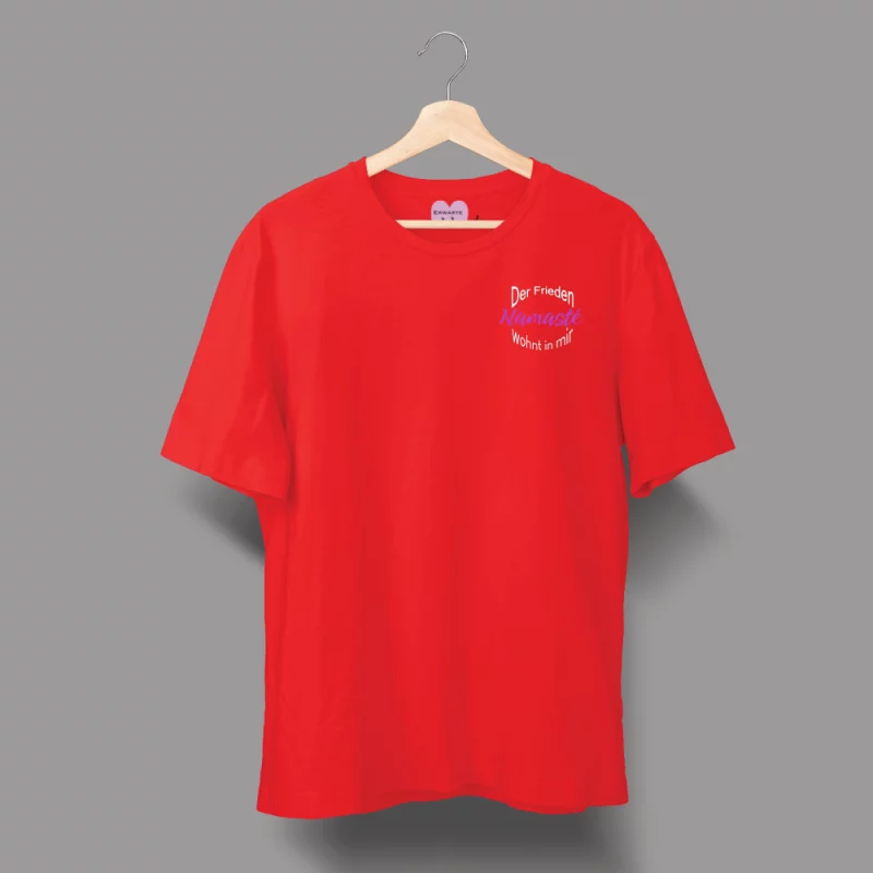 Damen T-Shirt - Der Frieden wohnt in mir, Namasté