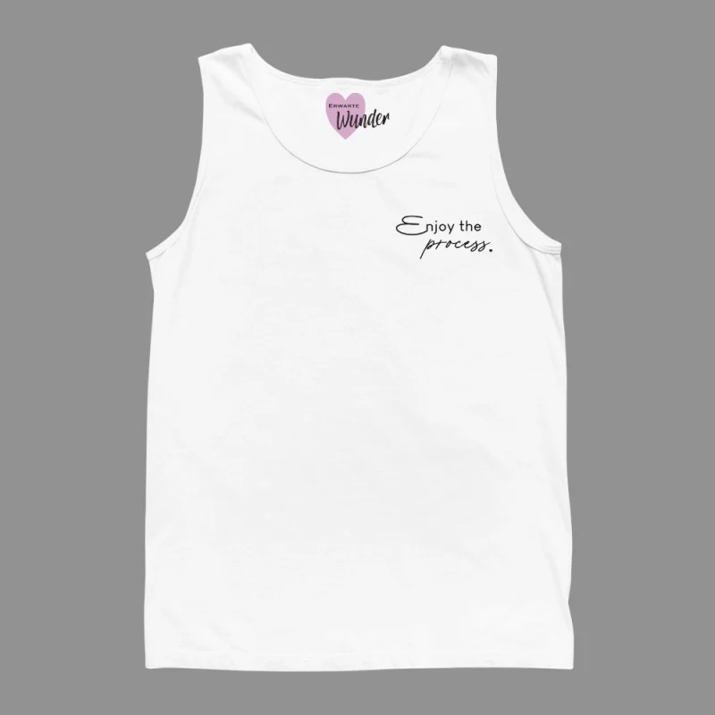 Damen Top - Enjoy the process.