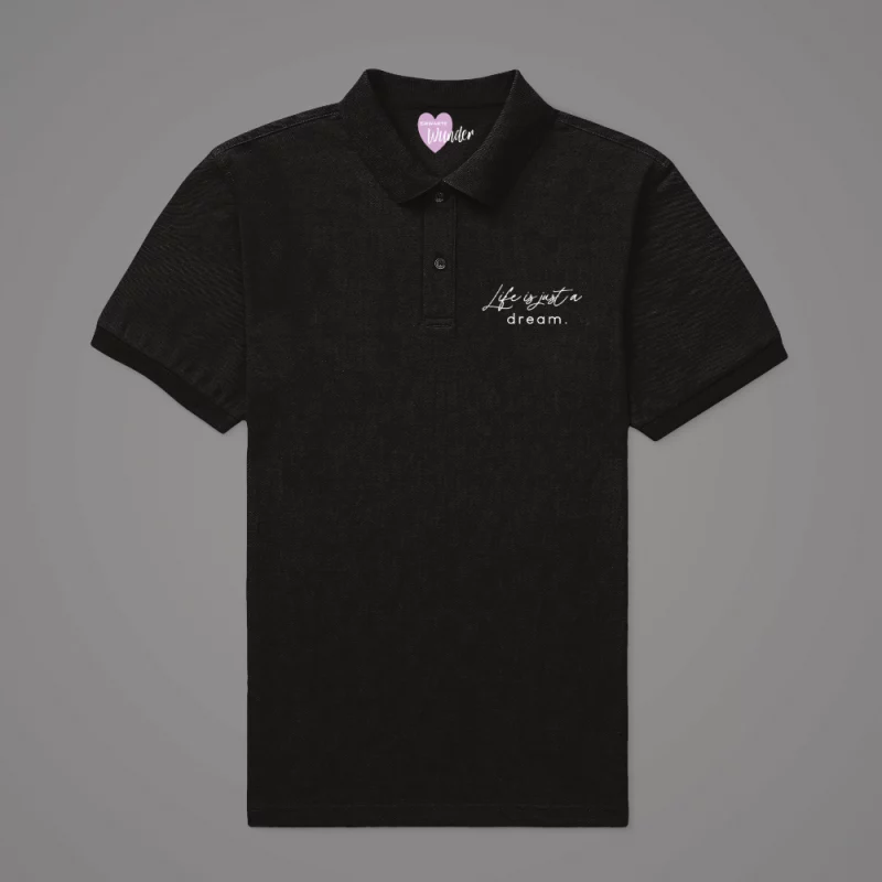 Damen Poloshirt - Life is just a dream