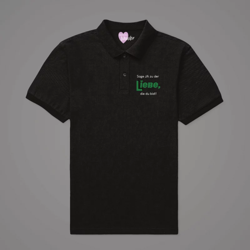 Damen Poloshirt - Sag ja zu der Liebe, die du bist.