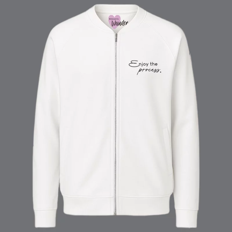 Damen Sweatjacke - Enjoy the process.