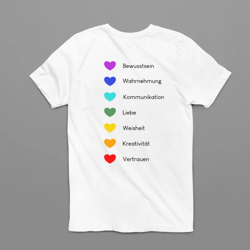Unisex T-Shirt - Die 7 Chakren